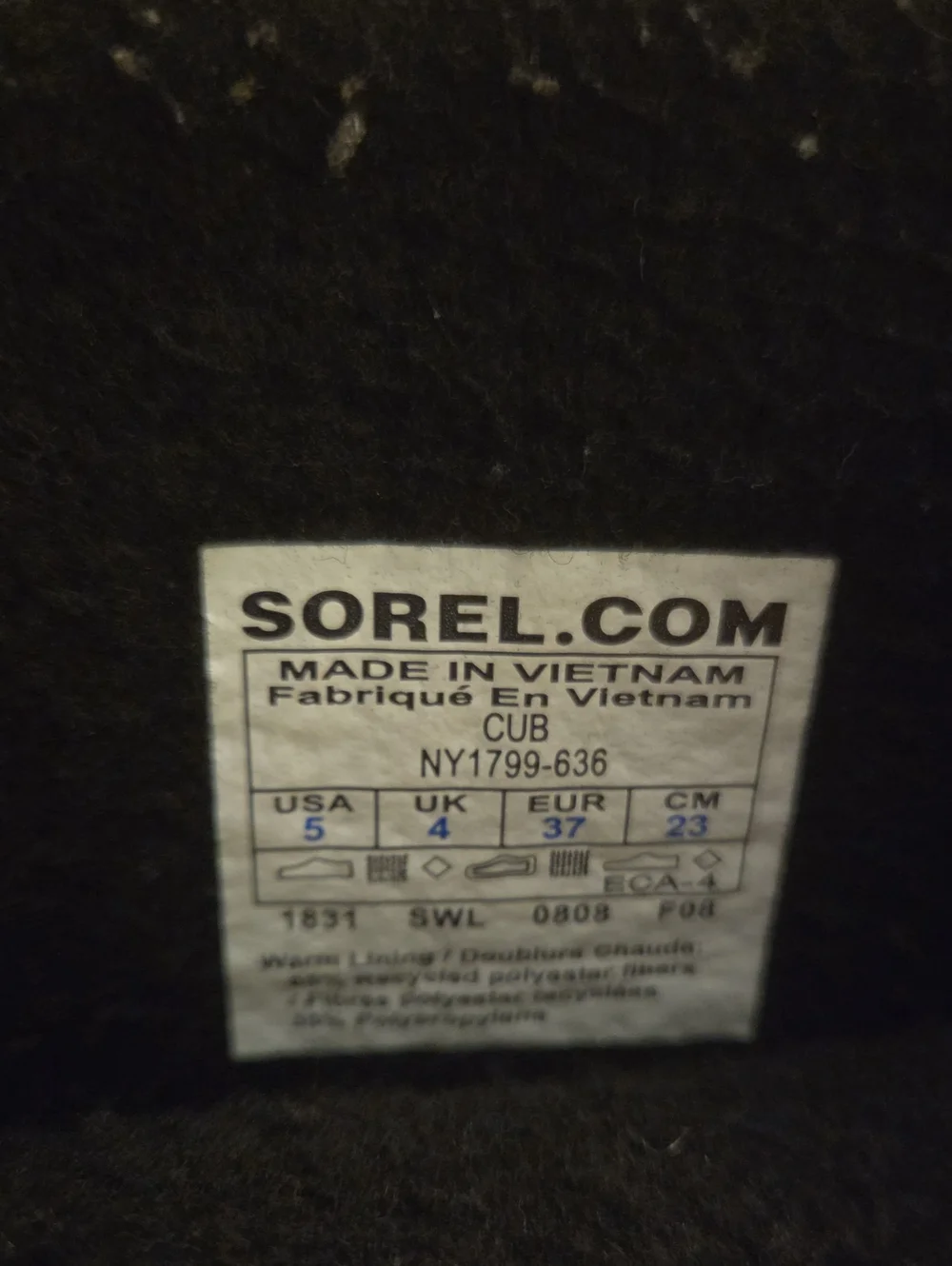 Sorel Kids Light Pink & Gray Insulated Snow Boots